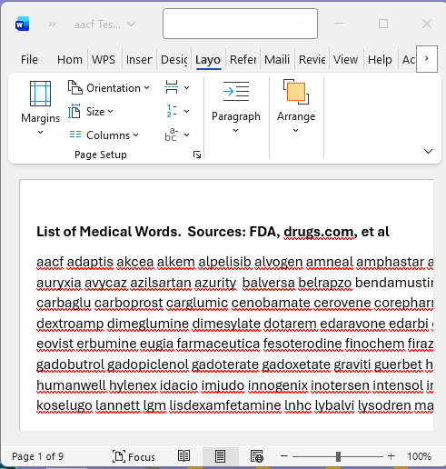 Inductel Medical Spell Checker