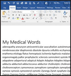 Inductel Medical Spell Checker Offline Custom Dictionary