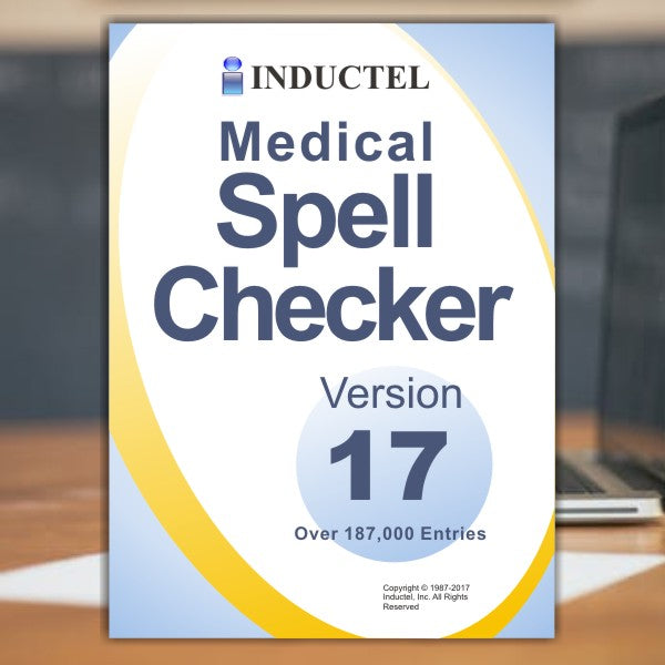 Inductel Medical Spell Checker, Version 17