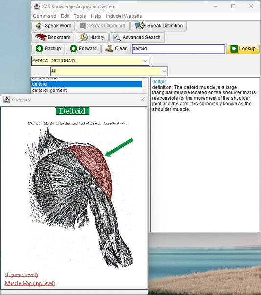 Medical Dictionary Software v. 24 Defines, Speaks, Illustrates, & Checks Spelling in Your Documents