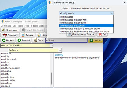 Sci and Tech Dictionaries