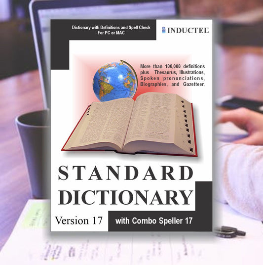 STANDARD DICTIONARY: with Definitions, Audio Pronunciations, Pictures, and Spell Checker