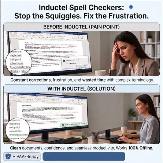 Medical Spell Checker Offline Custom Dictionary